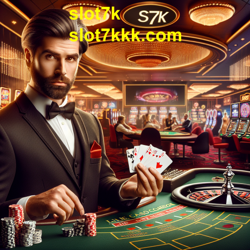Descubra o Cassino Ao Vivo no Slot7k: A Experiência de Jogo Real em Casa